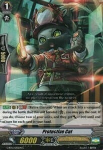 Protective Cat [G Format] Card Front