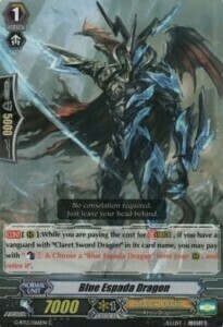 Blue Espada Dragon [G Format] Card Front