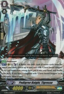 Pedigree Knight, Tigresse [G Format] Card Front