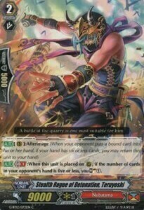 Stealth Rogue of Detonation, Teruyoshi Card Front