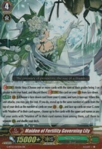 Maiden of Fertility Governing Lily [G Format] Card Front