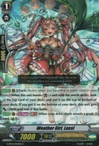 Weather Girl, Lassi [G Format] Card Front