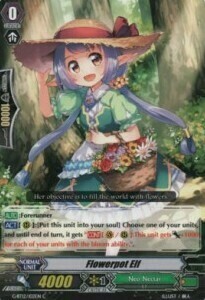 Flowerpot Elf Card Front