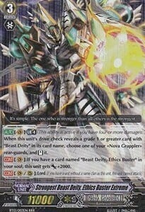 Strongest Beast Deity, Ethics Buster Extreme [G Format] Card Front