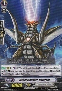 Beam Monster, Raidrum [G Format] Card Front