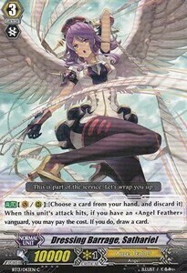 Dressing Barrage, Sathariel [G Format] Card Front