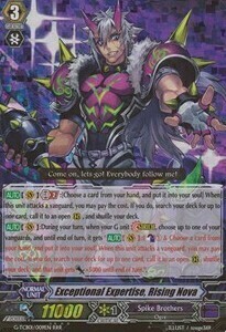 Exceptional Expertise, Rising Nova [G Format] Card Front