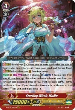 Sterling Witch, MoMo [V Format] Card Front