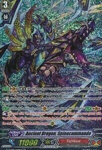 Ancient Dragon, Spinocommando Card Front