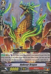 Hulkroar Dragon Card Front