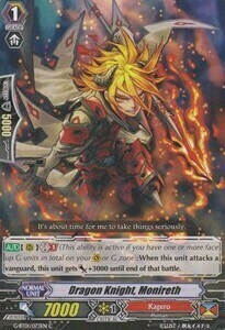 Dragon Knight, Monireth Card Front