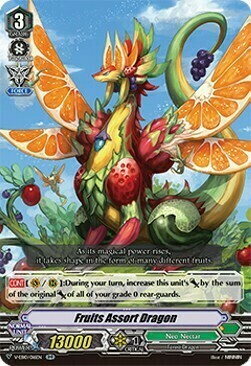 Fruits Assort Dragon [V Format] Card Front