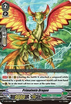 Primalvein Dragon [V Format] Card Front