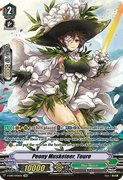 Peony Musketeer, Toure [V Format] Card Front