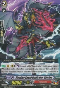 Fiendish Sword Eradicator, Cho-jun Card Front
