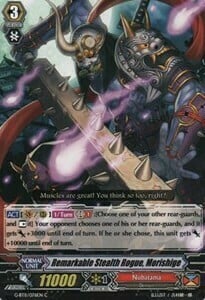 Remarkable Stealth Rogue, Morishige Card Front