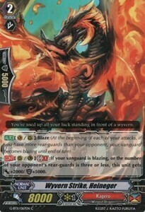 Wyvern Strike, Heineger Card Front