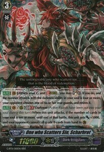 One who Scatters Sin, Scharhrot Card Front