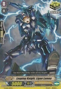 Leaping Knight, Ligan Lumna Card Front