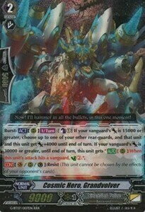 Cosmic Hero, Grandvolver [G Format] Card Front