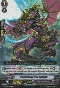 Parallel Barrel Dragon Card Front