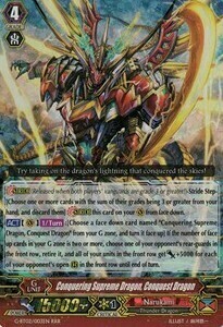 Drago della Conquista, Drago Supremo Conquistatore Card Front