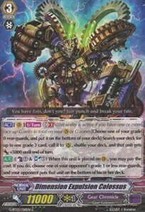 Dimension Expulsion Colossus Card Front