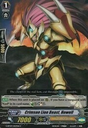 Crimson Lion Beast, Howell [G Format]