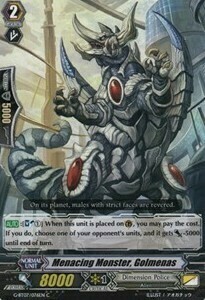 Menacing Monster, Golmenas [G Format] Frente