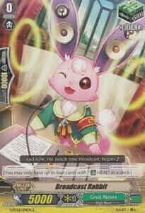 Broadcast Rabbit Card Front