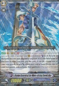 Marine General of the Wave-slicing Sword, Max Card Front