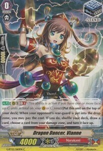 Vianne, Danzatrice Drago Card Front