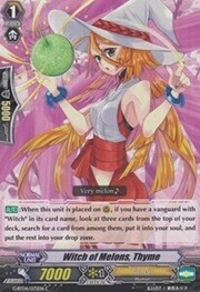 Witch of Melons, Thyme [G Format]