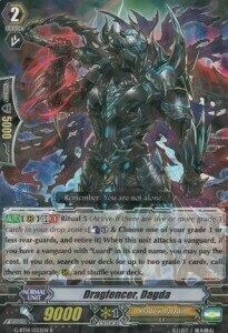 Dragfencer, Dagda Card Front