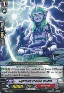 Lightning of Hope, Helena Card Front