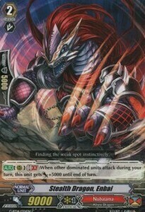 Stealth Dragon, Enbai Card Front