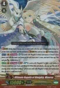 Ultimate Regalia of Almighty, Minerva Card Front