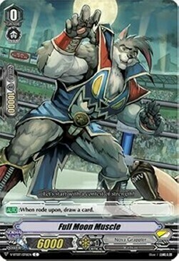 Full Moon Muscle [V Format] Card Front