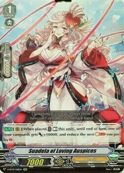 Suadela of Loving Auspices [V Format] Card Front