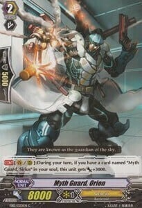 Myth Guard, Orion [G Format] Card Front