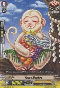 Fancy Monkey [G Format] Card Front