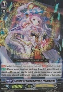 Witch of Strawberries, Framboise [G Format] Card Front