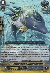 Dolphin Soldier of Leaping Windy Seas [G Format] Card Front