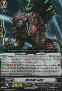 Mayhem Tiger [G Format] Frente