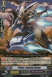 Pulsar, Speedy Bunny [G Format] Frente