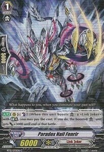 Paradox Nail Fenrir Card Front