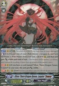 Silver Thorn Dragon Queen, Luquier "Яeverse" [G Format] Card Front