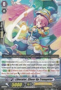 Liberator, Cheer Up Trumpeter [G Format] Card Front