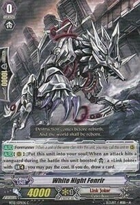 White Night Fenrir Card Front