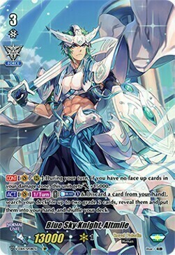 Blue Sky Knight, Altmile [V Format] Card Front